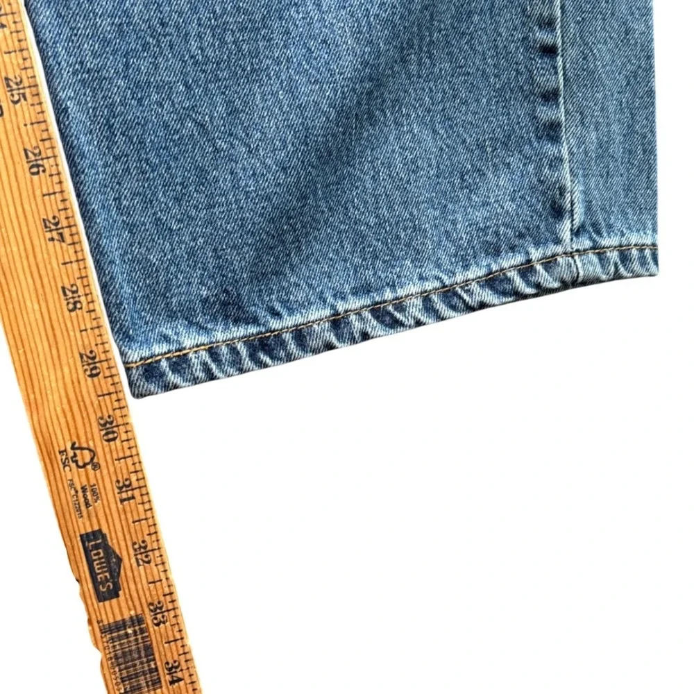 Levi's 550‎ Relaxed Fit Jeans Men's 51x29.5 Blue Medium Wash Tapered Denim